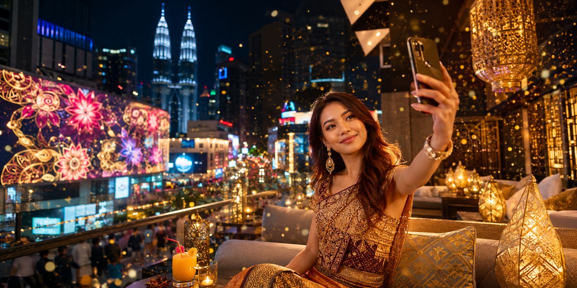 Pemain menggunakan telefon pintar untuk pertaruhan sukan di Kuala Lumpur