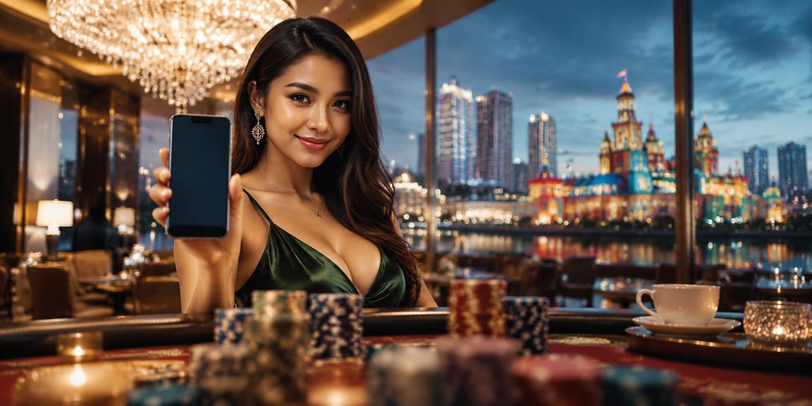 Pemain Malaysia menikmati pengalaman kasino mudah alih kun25 dengan telefon pintar